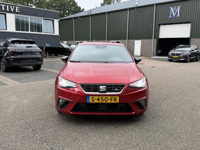 Seat IBIZA 1.0 EcoTSI FR 18 INCH PUK VELGEN| PARKEERSENSOREN| RIJKLAAR GELEVERD INCL. 12 MND BOVAG GARANTIE| ORIGINEEL NEDERLANDS GELEVERD NAP| FULL LED| CARPLAY