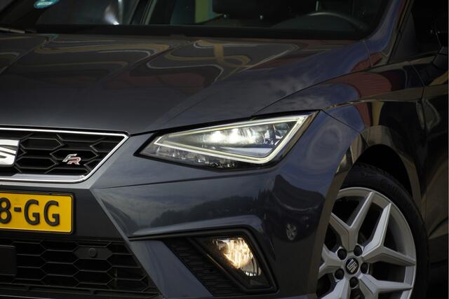 Seat IBIZA 1.0 TSI 5drs FR Business Intense Plus BJ2021 Lmv 17" | Led V+A | Pdc | Achteruitrijcamera | App-Connect | Navi | Virtual cockpit | Climate control | Cruise control | Sportstoelen | Verwarmde voorstoelen | Zwarte hemel | Extra getint glas