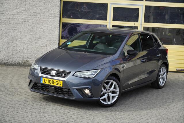 Seat IBIZA 1.0 TSI 5drs FR Business Intense Plus BJ2021 Lmv 17" | Led V+A | Pdc | Achteruitrijcamera | App-Connect | Navi | Virtual cockpit | Climate control | Cruise control | Sportstoelen | Verwarmde voorstoelen | Zwarte hemel | Extra getint glas