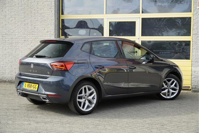 Seat IBIZA 1.0 TSI 5drs FR Business Intense Plus BJ2021 Lmv 17" | Led V+A | Pdc | Achteruitrijcamera | App-Connect | Navi | Virtual cockpit | Climate control | Cruise control | Sportstoelen | Verwarmde voorstoelen | Zwarte hemel | Extra getint glas
