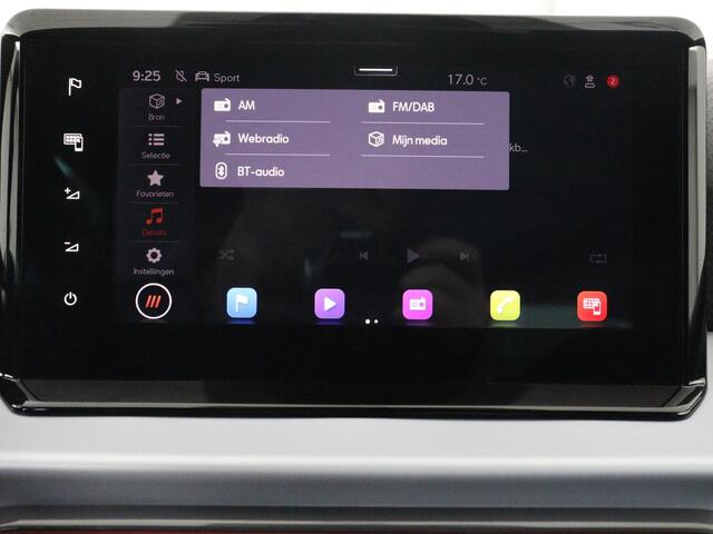 Seat IBIZA 1.0 EcoTSI FR Business Intense | Leder/alcantara | Adaptive cruise | Stoelverwarming | Carplay | Camera | Park assist | Climate control | Virtueel dashboard | 17" velgen