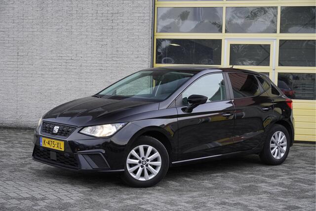 Seat IBIZA 1.0 TSI 5drs Style BJ2021 Lmv 15" | Pdc | Achteruitrijcamera | App-Connect | Navi | Climate control | Cruise control | Extra getint glas