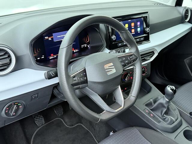 Seat IBIZA 1.0 EcoTSI Style Plus | 95 PK | Cruise control | Airco | LED verlichting | Parkeersensoren | Virtual Cockpit | Apple Carplay/Android Auto | Garantie t/m 29-04-2029 of Max. 100.000 km |