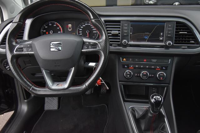 Seat LEON 1.4 EcoTSI FR Connect , EL PANODAK , A UITRIJ CAM , CLIMATR , STOEL VERW , NAVI ,