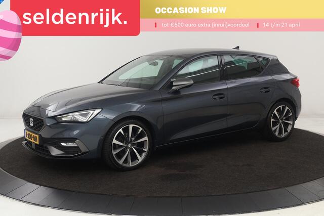 Seat LEON 1.5 eTSI FR Intense | Adaptive cruise | Carplay | Sportstoelen | Full LED | Navigatie | Climate control | Parkeerhulp | Dodehoek detectie