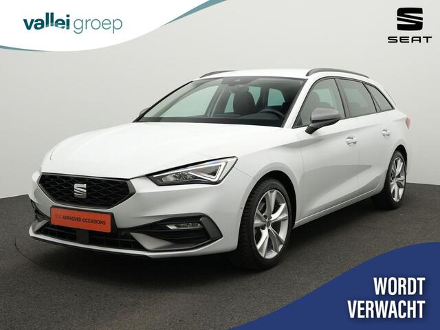 Seat LEON Sportstourer 1.5 eTSI 150 pk DSG FR Business Intense | Stuur-/stoelverwarming | Achteruitrijcamera | Navigatie | Adaptive Cruise