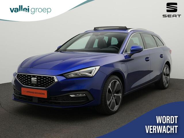 Seat LEON Sportstourer 1.4 TSI eHybrid PHEV Xcellence | Panoramadak | Geheugenstoel | Adaptief onderstel | Leder/alcantara | Stuur-/stoelverwarming