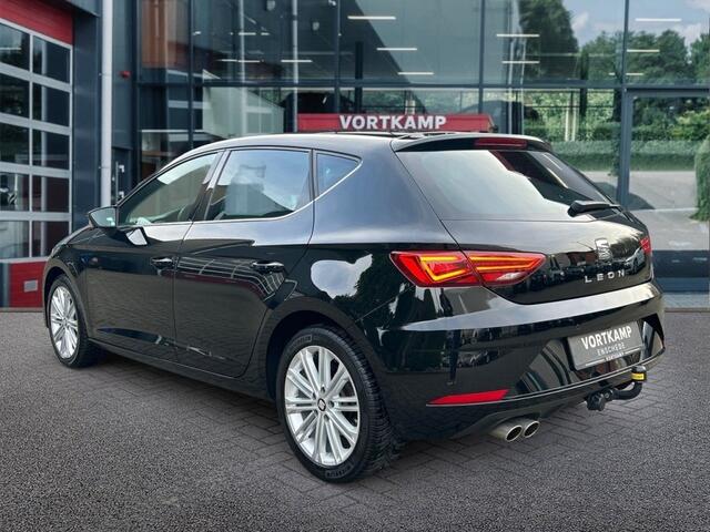 Seat LEON 1.5 TSI DSG XCELLENCE LEDEREN/CAMERA/TREKHAAK/NAVI/CARPLAY/