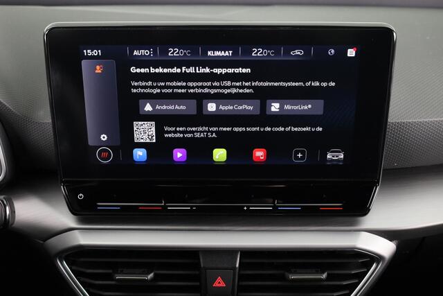 Seat LEON FR Business Intense 1.5 eTSI 150pk | Navigatie | 18 inch Lichtmetalen velgen | Parkeercamera