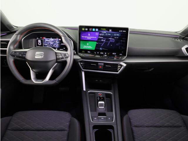 Seat LEON Sportstourer 1.5 TSI e-Hybrid FR PHEV First Edition 204pk Plug in Hybrid | Trekhaak | 18 inch lichtmetalen velgen | Verwarmbare voorstoelen