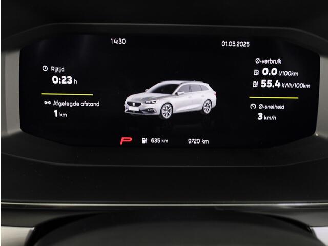 Seat LEON Sportstourer 1.5 TSI e-Hybrid FR PHEV First Edition 204pk Plug in Hybrid | Trekhaak | 18 inch lichtmetalen velgen | Verwarmbare voorstoelen