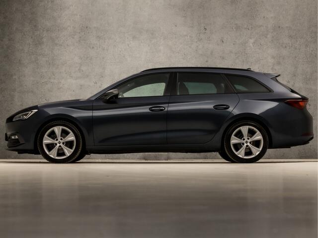 Seat LEON Sportstourer 1.5 eTSI FR Business Intense 150Pk Automaat (VITUAL COCKPIT, APPLE CARPLAY, GROOT NAVI, KEYLESS, LEDER/ALCANTARA, STUUR/STOELVERWARMING, SPORTSTOELEN, ADAPTIVE CRUISE, GETINT GLAS, SFEERVERLICHTING, NIEUWSTAAT)