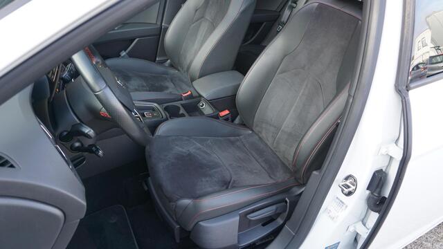 Seat LEON ST 1.4 EcoTSI 150pk FR-Line Pano.Dak LED 18inch LM Trekhaak Navi Clima *NL auto* 132368km *Nevada white Pearl*
