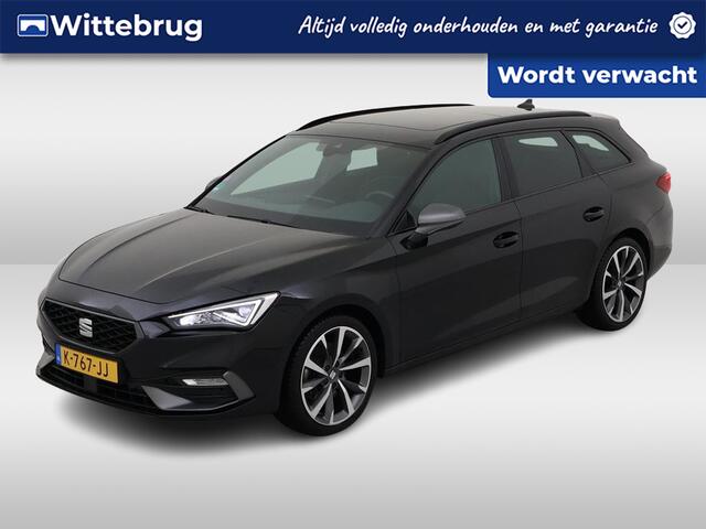 Seat LEON Sportstourer 1.5 TSI FR Launch Edition / PANO/ TREKHAAK/ CAMERA/ PARK. SENSOREN/ LED/ ELEK. ACHTERKLEP/ MEMORY SEATS/