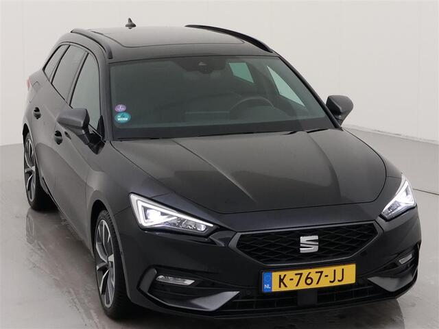 Seat LEON Sportstourer 1.5 TSI FR Launch Edition / PANO/ TREKHAAK/ CAMERA/ PARK. SENSOREN/ LED/ ELEK. ACHTERKLEP/ MEMORY SEATS/