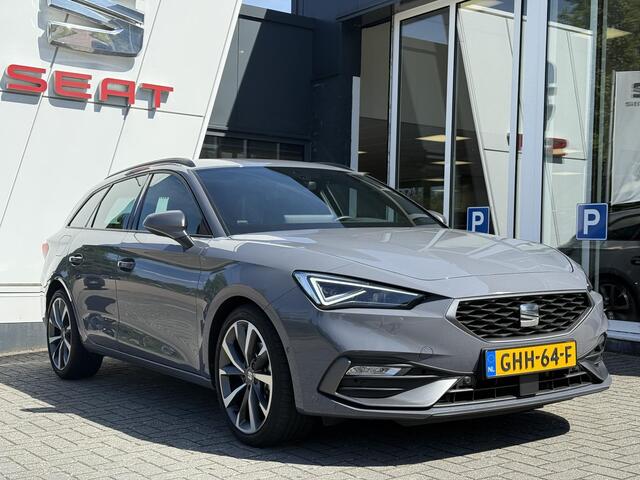 Seat LEON Sportstourer 1.5 eTSI FR Business Intense | Automaat | Adaptive Cruise Control | Apple Carplay & Android Auto | Parkeersensoren Voor + Achter | Camera