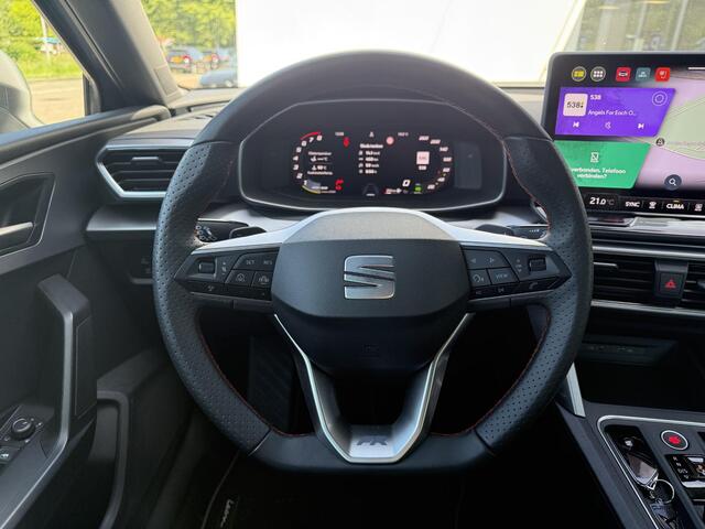 Seat LEON Sportstourer 1.5 eTSI FR Business Intense | Automaat | Adaptive Cruise Control | Apple Carplay & Android Auto | Parkeersensoren Voor + Achter | Camera