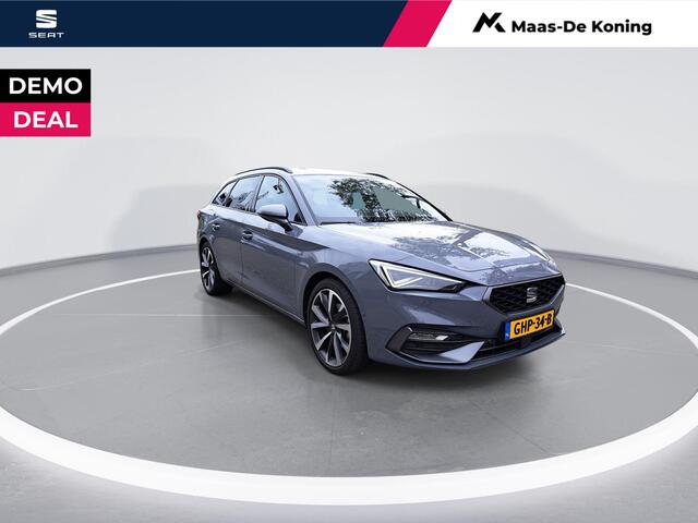 Seat LEON Sportstourer 1.5 eTSI FR Business Intense | 18 inch velgen performance Supreme | Safe en Drive | Graphene grey