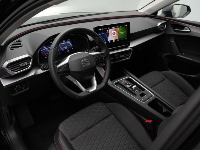 Seat LEON Sportstourer 1.5 eTSI 150 pk DSG FR Business Intense | Stuur-/stoelverwarming | Achteruitrijcamera | Navigatie | Adaptive Cruise