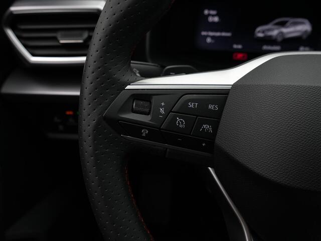 Seat LEON Sportstourer 1.5 eTSI 150 pk DSG FR Business Intense | Stuur-/stoelverwarming | Achteruitrijcamera | Navigatie | Adaptive Cruise