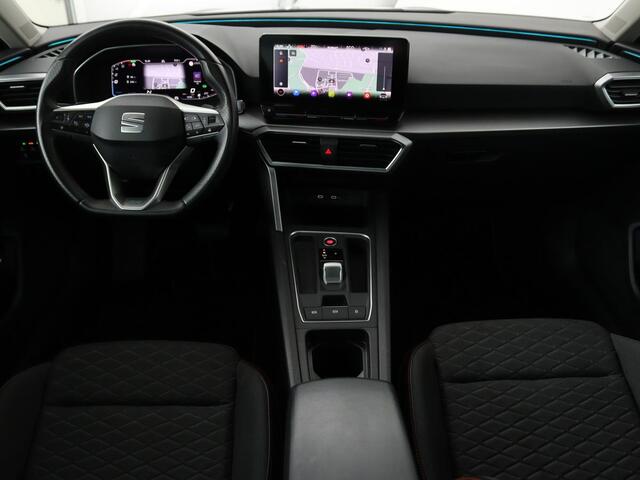 Seat LEON 1.4 TSI e-Hybrid PHEV FR | Stoel & stuurverwarming | Adaptive cruise | Carplay | Park Assist | Navigatie | Sfeerverlichting | Full LED