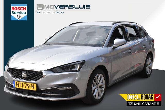 Seat LEON Sportstourer 1.5 eTSI Style | Navigatie | Virtual Dash | Cruise | All-Seasons | 12 mnd BOVAG garantie Whatsapp 06-53188999