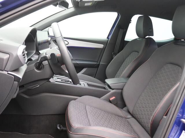 Seat LEON 1.4 TSI eHybrid PHEV FR Business Intense 204PK DSG Adaptieve Cruise Controle, Achteruitrijcamera, Keyless, Side Assist, Stoel-Stuurverwarming, Alarm, Navi, 18" LM Velgen