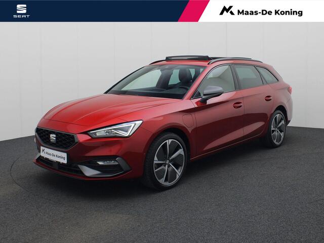 Seat LEON Sportstourer 1.4 TSIeHybrid 150kW/204PK PHEV FR DSG · Panoramadak · Parkeersensoren + Camera · Keyless · Garantie tot november 2026 of 100000km.