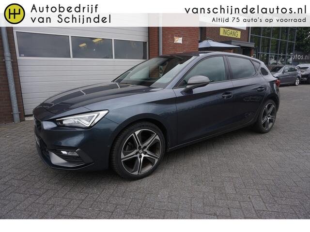 Seat LEON 1.5 eTSI 150PK FR SPORT NIEUW MODEL! AUTOMAAT DEALER ONDERHOUDEN VIRTUEEL COCKPIT ANDROID-APPLECARPLAY NAVI STOEL+STUURVERWARMING ADAPTIEVE CRUISE CLIMA FULL LED PDC V+A 18INCH ENZ...