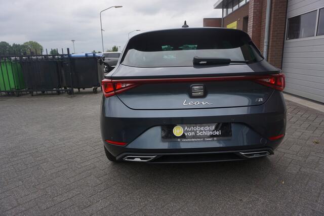 Seat LEON 1.5 eTSI 150PK FR SPORT NIEUW MODEL! AUTOMAAT DEALER ONDERHOUDEN VIRTUEEL COCKPIT ANDROID-APPLECARPLAY NAVI STOEL+STUURVERWARMING ADAPTIEVE CRUISE CLIMA FULL LED PDC V+A 18INCH ENZ...