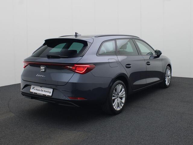 Seat LEON Sportstourer 1.5eTSI/150PK Style DSG · Camera + Parkeersensoren · Keyless · App connect · Garantie tot maart 2029