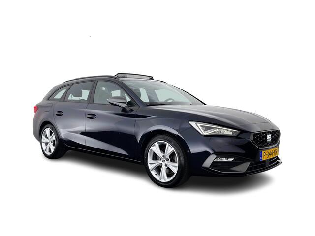 Seat LEON Sportstourer 2.0 TDI FR Business Intense Aut. (INCL-BTW) *PANO | FULL-LED | ADAPTIVE-CRUISE | DIGI-COCKPIT | NAVI-FULLMAP | LEATHER-MICROFIBRE | CARPLAY | KEYLESS | SHIFT-PADDLES | SPORT-SEATS | AMBIENT-LIGHT | CAMERA | 17''ALU | TO