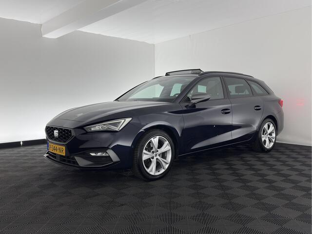 Seat LEON Sportstourer 2.0 TDI FR Business Intense Aut. (INCL-BTW) *PANO | FULL-LED | ADAPTIVE-CRUISE | DIGI-COCKPIT | NAVI-FULLMAP | LEATHER-MICROFIBRE | CARPLAY | KEYLESS | SHIFT-PADDLES | SPORT-SEATS | AMBIENT-LIGHT | CAMERA | 17''ALU | TO
