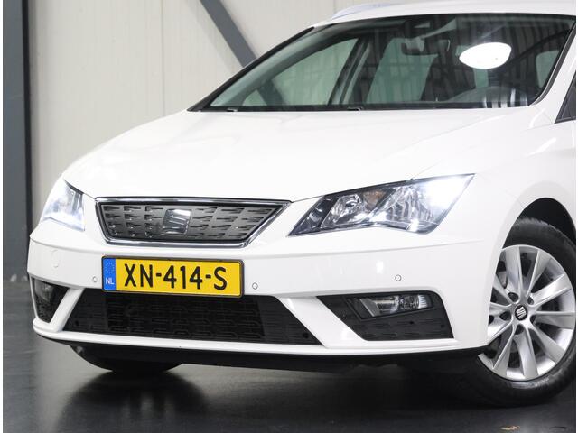 Seat LEON ST 116pk Style Intense | 1ste eigenaar | AppleCarPlay/AndroidAuto | Parkeersensoren VOOR+Achter | Armsteun | Keyless | Navigatie | Cruise Crontol | Climate | Privacy Glass | Isofix |