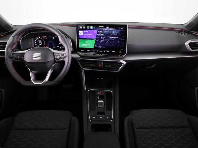 Seat LEON Sportstourer FR Business PHEV 1.5 TSI 204 pk 6 versn. DSG | Black Pack | Trekhaak | Safe & Driving Pack | | 18 inch