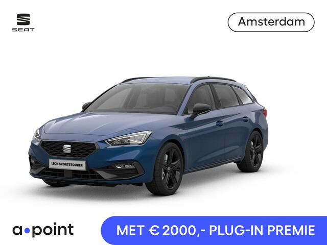 Seat LEON Sportstourer 1.5 TSI e-Hybrid FR Business | Black Pack | Technology Pack | Trekhaak zwenkbaar (elektr. ontgrendeling) | C2K - Velgen 'Black Pack', 18 inch