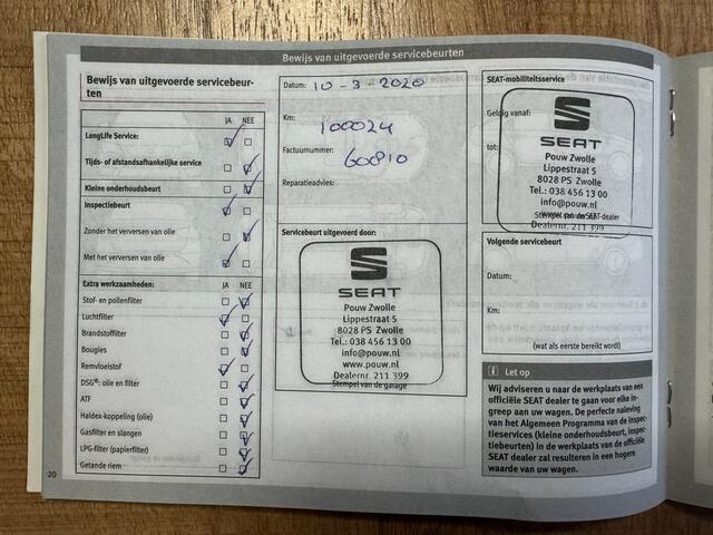 Seat LEON ST 1.4 EcoTSI FR Business Intense | Achterbank in delen neerklapbaar | Airco (automatisch) | Alarm klasse 1(startblokkering)