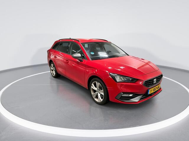 Seat LEON Sportstourer 1.4 TSI 204pk DSG eHybrid PHEV FR · Apple/Android Car Play · P-Sensoren · Navigatie · Cruise Control · P-Sensoren · Sfeerverlichting · Afneembare trekhaak · 17'' Inch ·