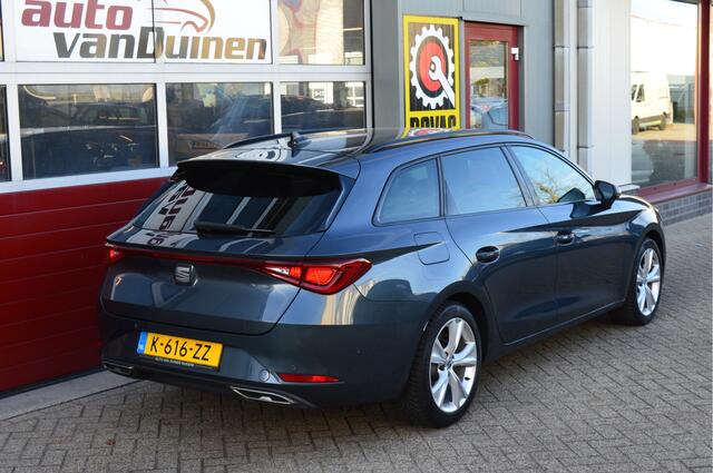 Seat LEON Sportstourer 1.5 TSI FR Business Intense O.a: PDC, LED, ACC, Clima, Navi, Carplay, Etc. All-in prijs!