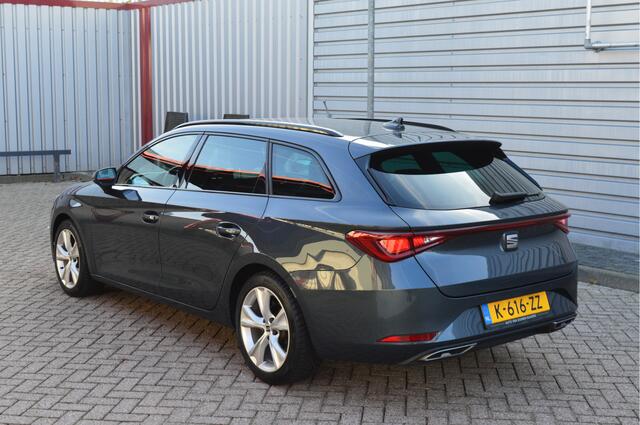 Seat LEON Sportstourer 1.5 TSI FR Business Intense O.a: PDC, LED, ACC, Clima, Navi, Carplay, Etc. All-in prijs!