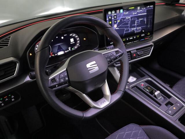 Seat LEON Sportstourer 1.5 TSI e-Hybrid FR PHEV First Edition 204 pk Automaat | Verlengde garantie | Navigatie | Parkeersensoren | Achteruitrijcamera | Adaptieve cruise control |