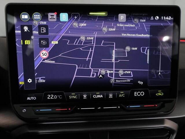 Seat LEON Sportstourer 1.5 TSI e-Hybrid FR PHEV First Edition 204 pk Automaat | Verlengde garantie | Navigatie | Parkeersensoren | Achteruitrijcamera | Adaptieve cruise control |