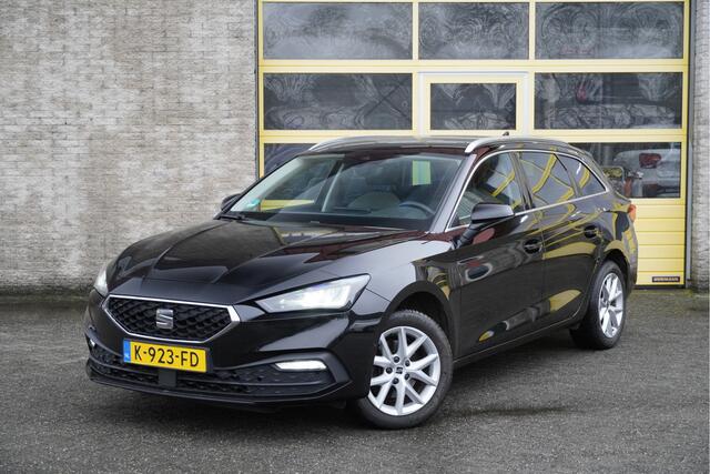 Seat LEON Sportstourer 1.5 eTSI 150PK! Automaat Style Launch Edition BJ2020 Lmv 16" | Led | Pdc | Navi | Achteruitrijcamera | App-Connect | Virtual cockpit | Climate control | Cruise control | Extra getint glas