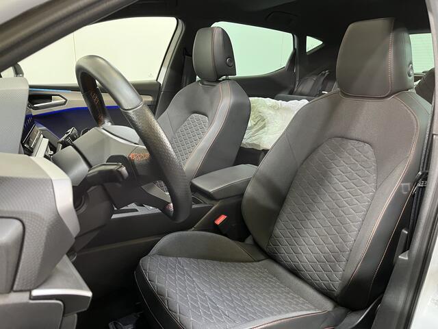 Seat LEON 1.4 TSI eHybrid PHEV FR Business Intense / AUTOMAAT/ PANO/ DCC/ CAMERA/ PARK. SENSOREN/ DODE HOEK/ FULL LINK/ STOEL-STUURVERWARM./ KEYLESS/ ADAPT. CRUISE/ TRAVEL ASSIST/ NAVI/ CLIMA/ DAB/ 18" LMV