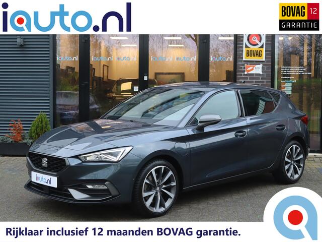 Seat LEON 1.4 TSI eHybrid 204pk PHEV FR Leder/LED/Keyless/Camera/elek. stoel+mem/DCC/ACC/18"