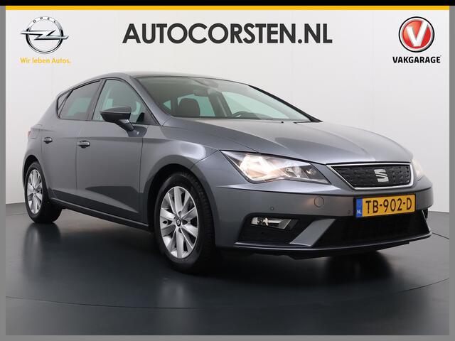 Seat LEON T116PK Navi Pdc-a+v Apple Carplay Android Cruise Control Ecc Style Business Intense Full-Link Lmv 16" Regen-Lichtsensor Isofix Keyless Mistlampen Priv.Glas Origineel Nederlandse Auto