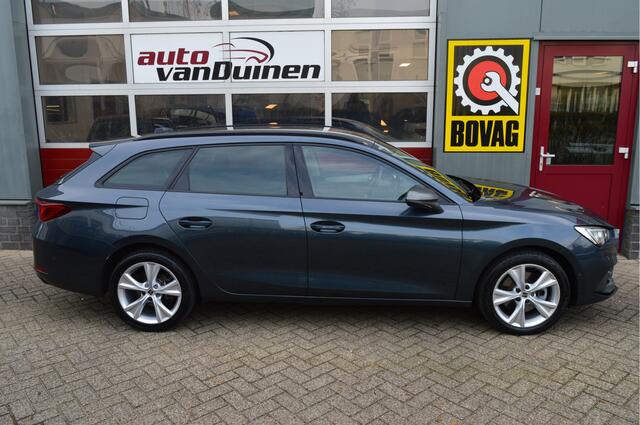 Seat LEON Sportstourer 1.4 TSI eHybrid PHEV FR O.a: Pdc, Camera, Stoel-/Stuur verwarming, Clima, Adaptive cruise, Navi, Carplay, Etc... Rijklaar! All-in prijs!