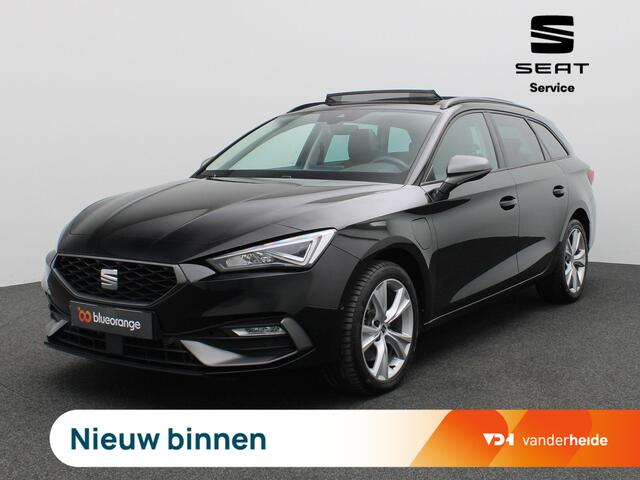 Seat LEON Sportstourer 1.4 TSI eHybrid PHEV FR Business Intense 204PK DSG SOH 87%, Panorama Dak, Elektr. Achterklep, Achteruitrijcamera, Keyless, Adaptieve Cruise Controle, Stoel-stuurverwarming, 17" LM Velgen