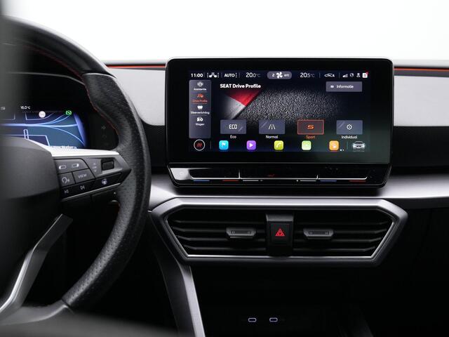 Seat LEON 1.5 eTSI 150 pk DSG FR Business Intense | Trekhaak | Stuur-/stoelverwarming | Achteruitrijcamera | Adaptive Cruise | Navigatie