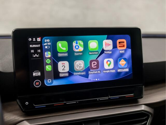 Seat LEON 1.5 TSI Xcellence Sport 150Pk Automaat (VIRTUAL COCKPIT, APPLE CARPLAY, GROOT NAVI, STUUR/STOELVERWARMING, KEYLESS, ADAPTIVE CRUISE, SFEERVERLICHTING, GETINT GLAS, NIEUWSTAAT)